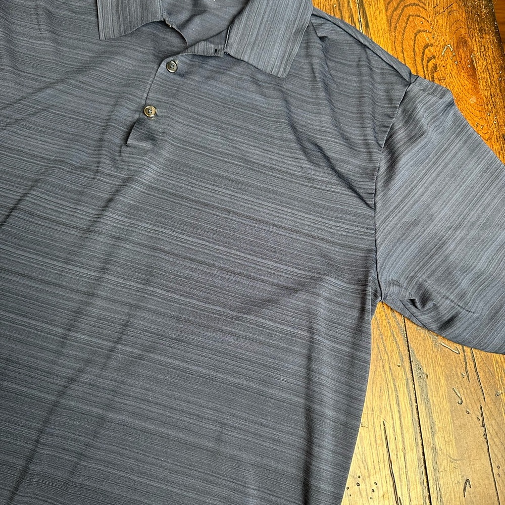 Nike Navy Difit Polo Shirt Performance Short Sleeve‎ L
